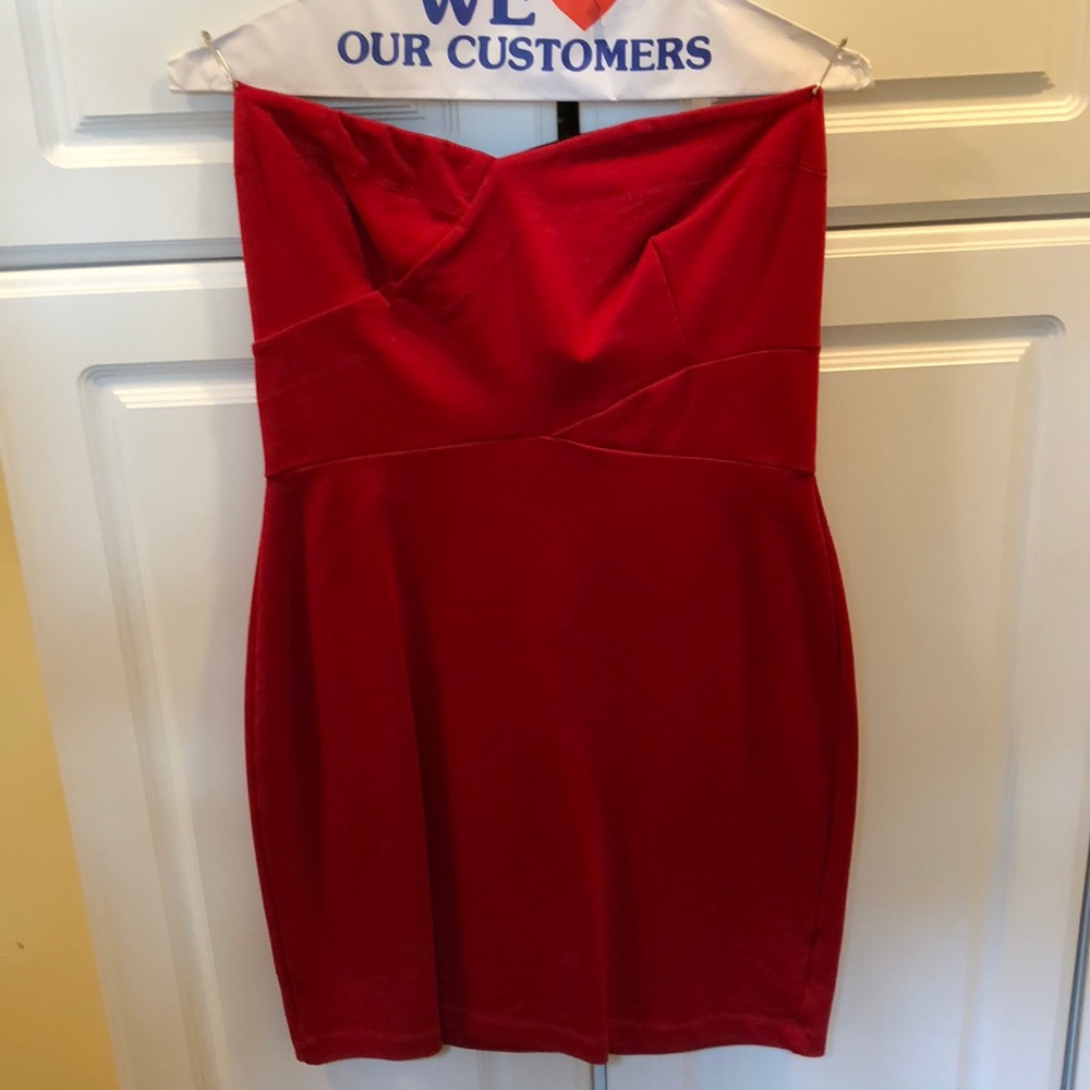 Red dress